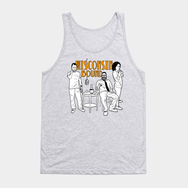 Wisconsin Bound Tank Top by onloanfromgod